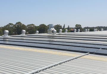 Solar installation for M&E Equipment Traders